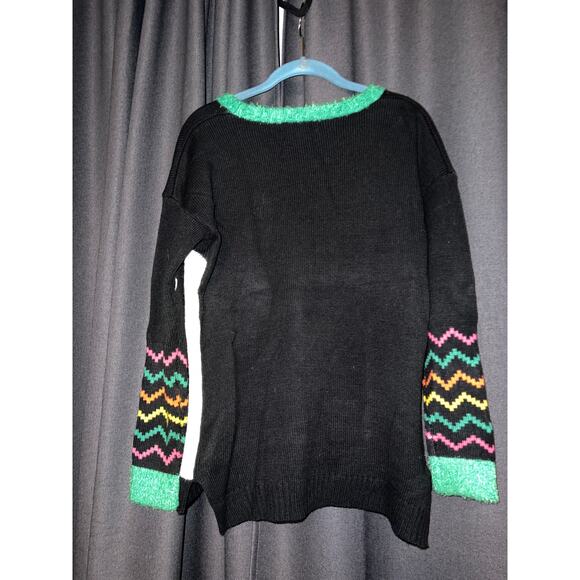 Ugly Christmas Sweater Xmas Size Medium Llama - Picture 3 of 3